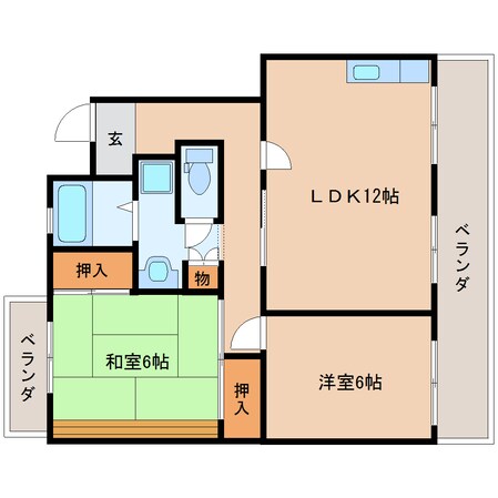 東静岡駅 徒歩24分 3階の物件間取画像